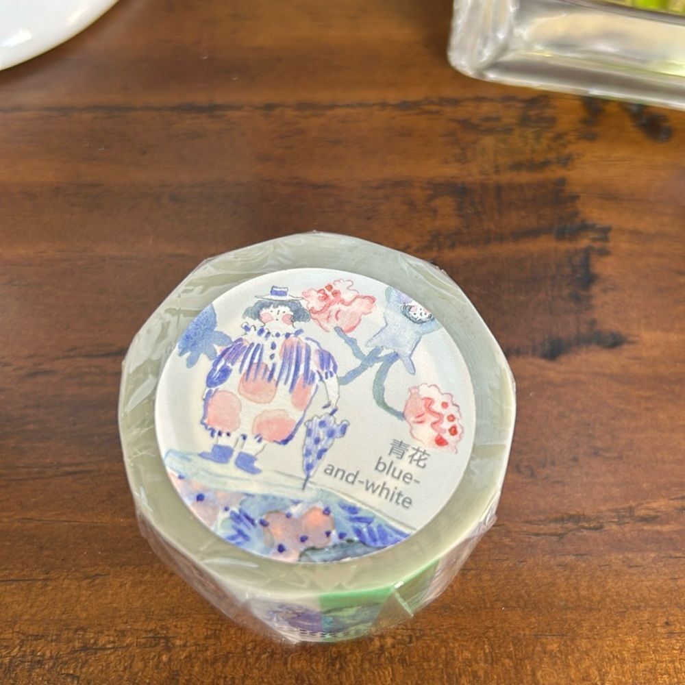 dodolulu PET Tape New blue and white collection